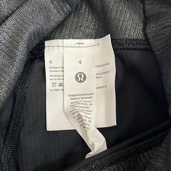 Lululemon Align Ribbed High-Rise Legging 28" Shine Sz 4 2024 Style - Picture 8 of 12